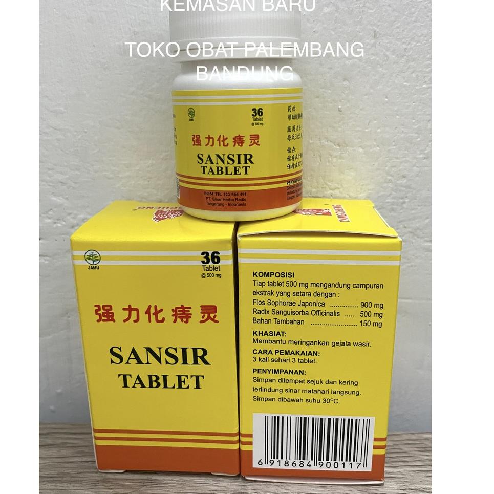 Produk 7YJ0P SANSIR TABLET HUA ZHI LING 36 tablet High Strength Fargelin WASIR HUAZHILING AMBEIEN he