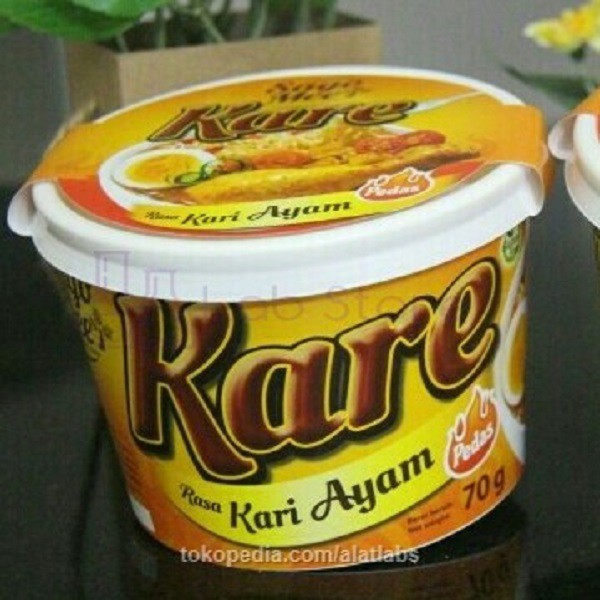 

SagoMee Sago Mee Mie Instan Noodle Sagu Rumbia Rasa Kari Ayam 70 gr