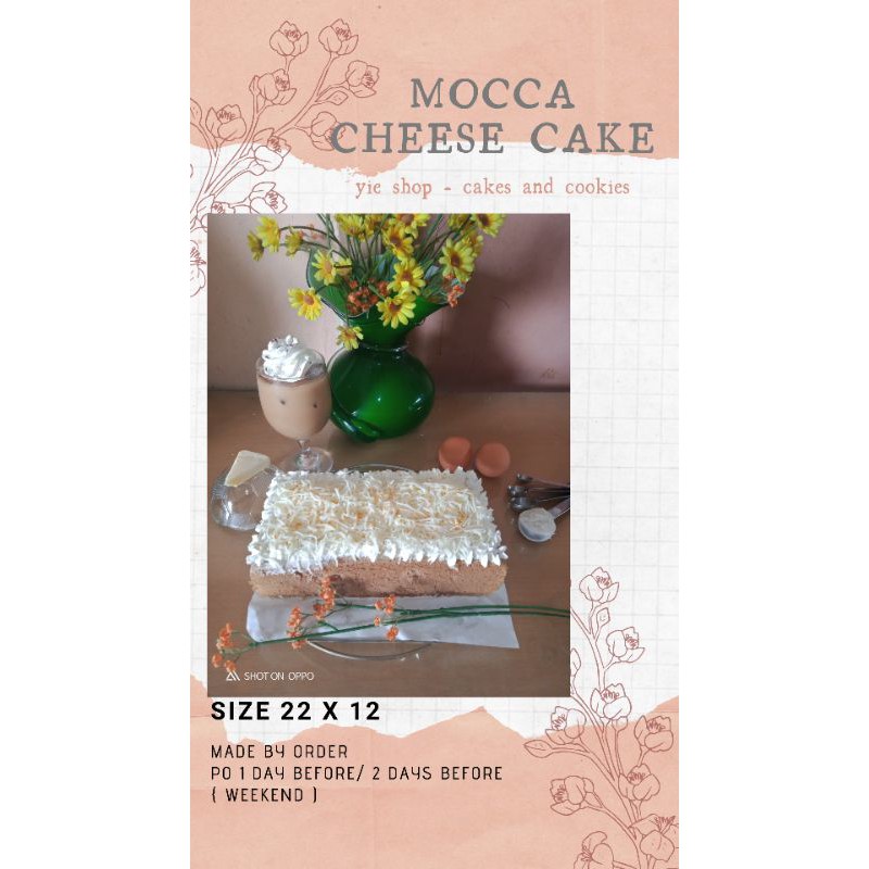 

Mocca Cheese Cake/YieShop/Cakes& Cookies