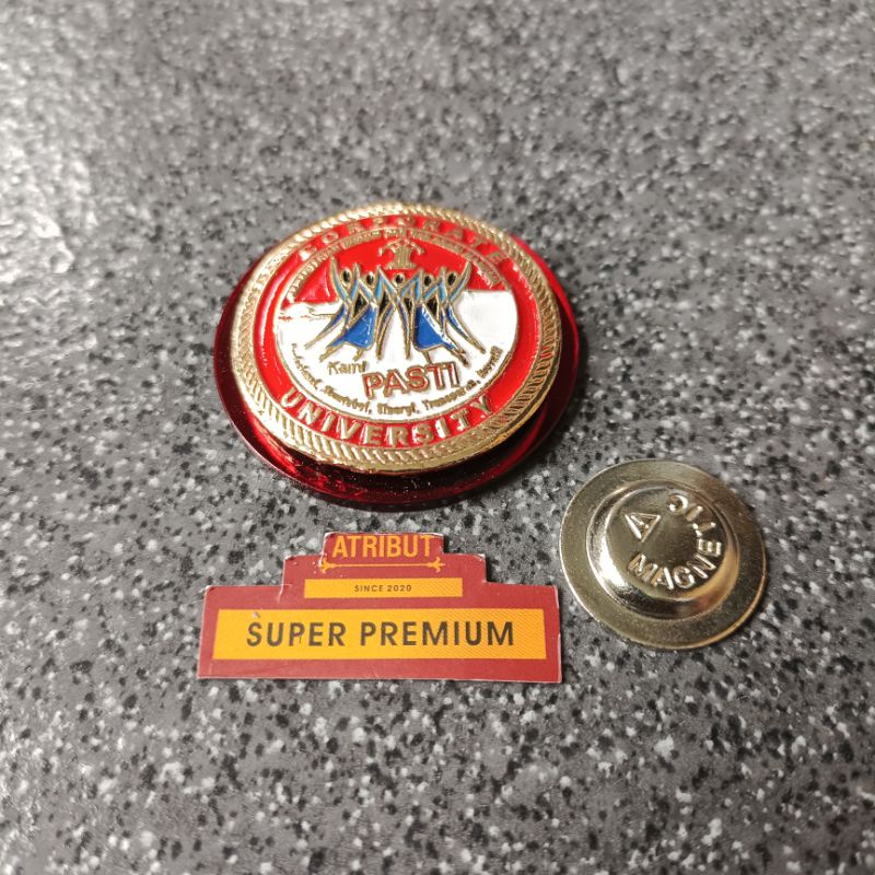 PIN PASTI CORPORATE AKRILIK MIROR original