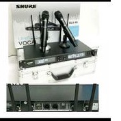 mic wireless shure GLX99 2 handle shure microphone