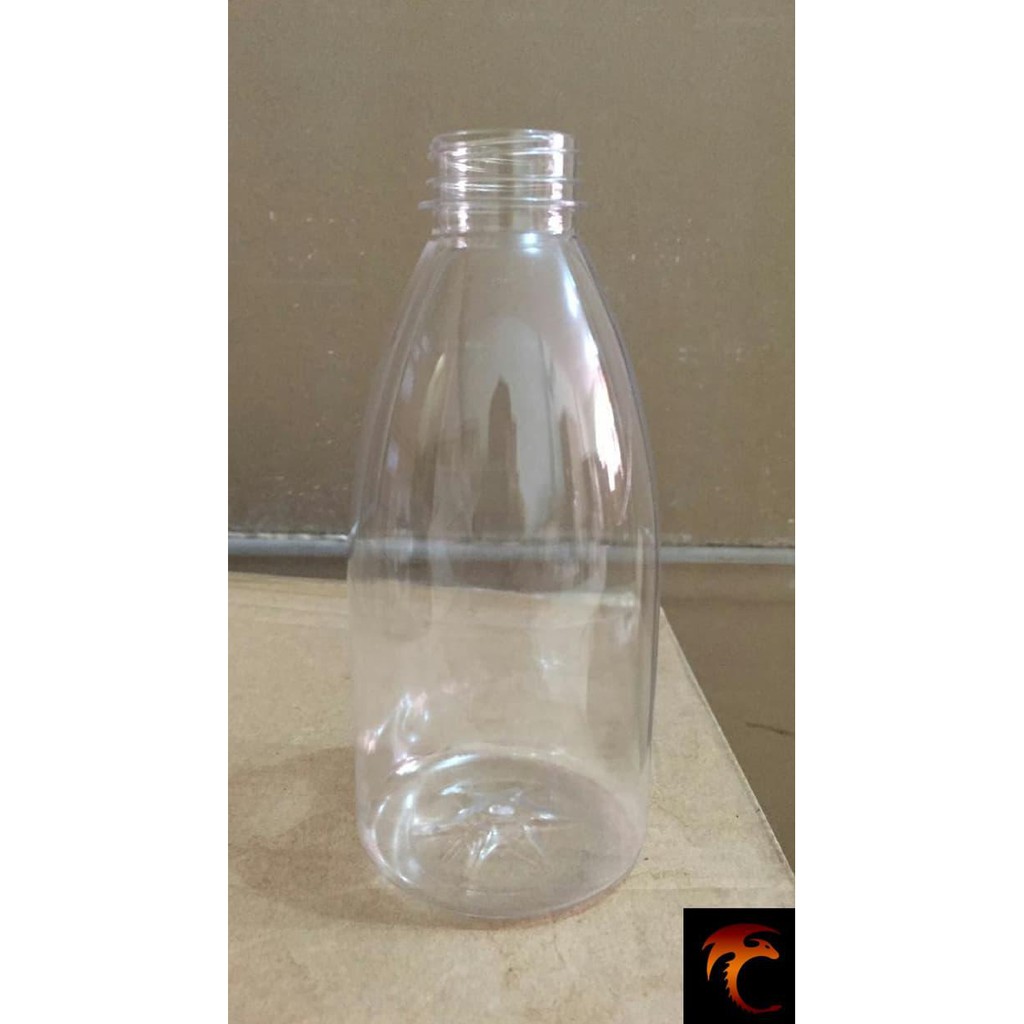 BOTOL CANTIK 350ML | BOTOL PLASTIK UNIK 350ML