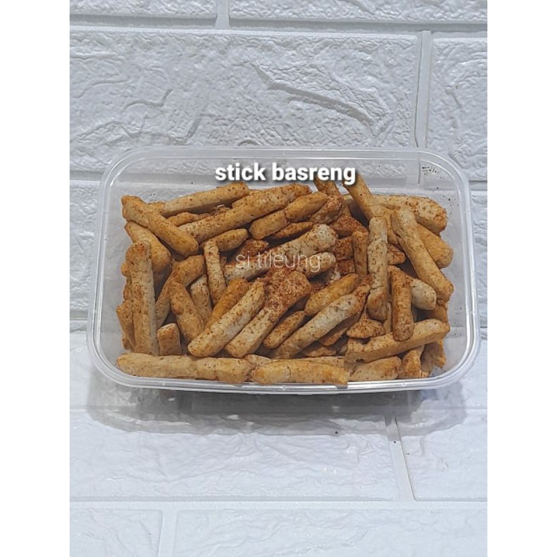 

STICK BASRENG KEMASAN BOX 190GRAM/BASRENG PEDAS/BASRENG BANDUNG ENAK