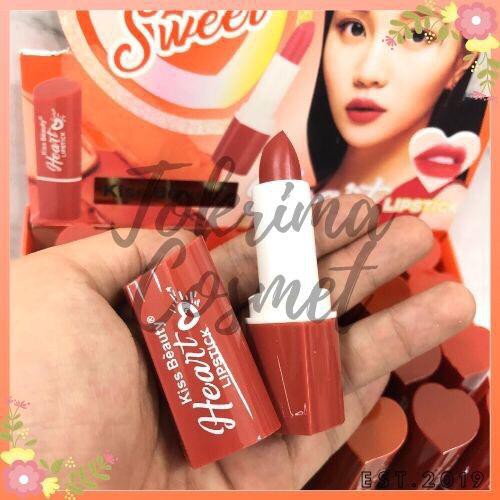 (CYBER) COD TERBARU KISS BEAUTY MATTE LIPSTICK