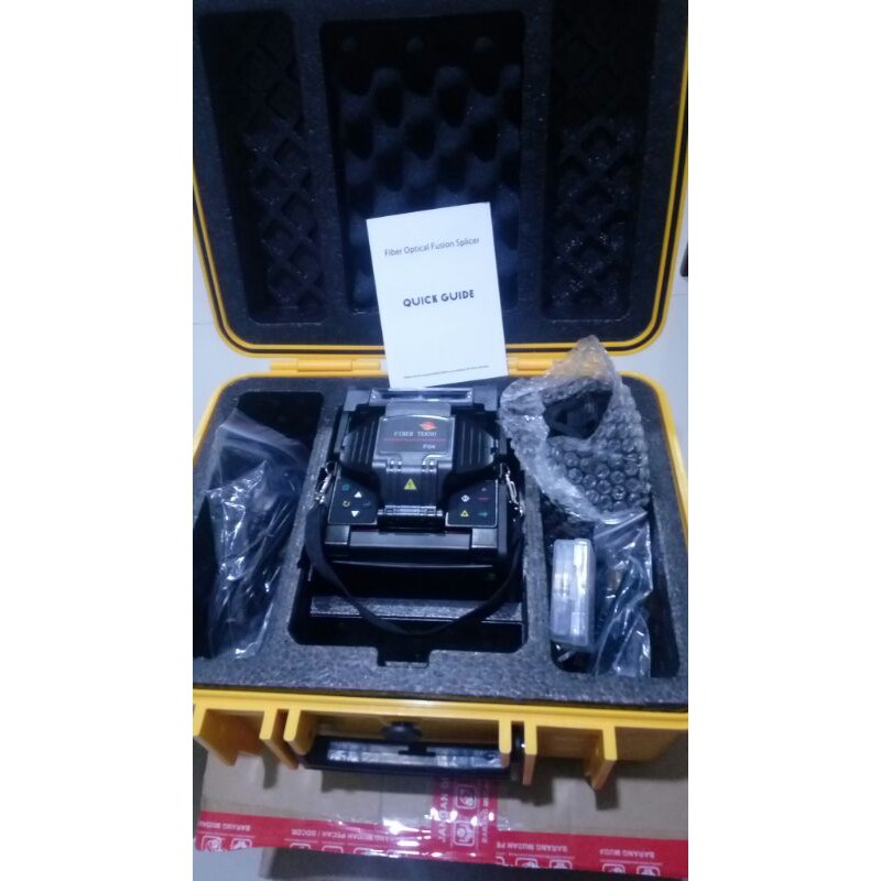 fusion splicer fiber tekno F04
