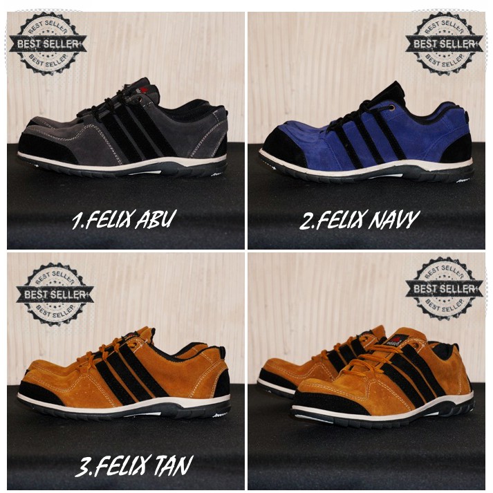 SEPATU PRIA SAFETY LOW BOOTS ADIDAS FELIX MURAH