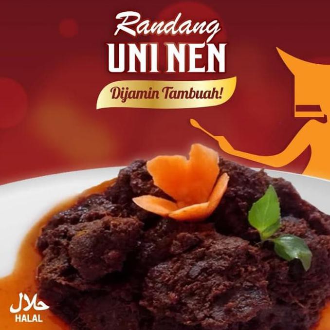 

TERPOPULER Rendang Daging Sapi UNI NEN Empuk Super Lezat No MSG 600gr MURAH