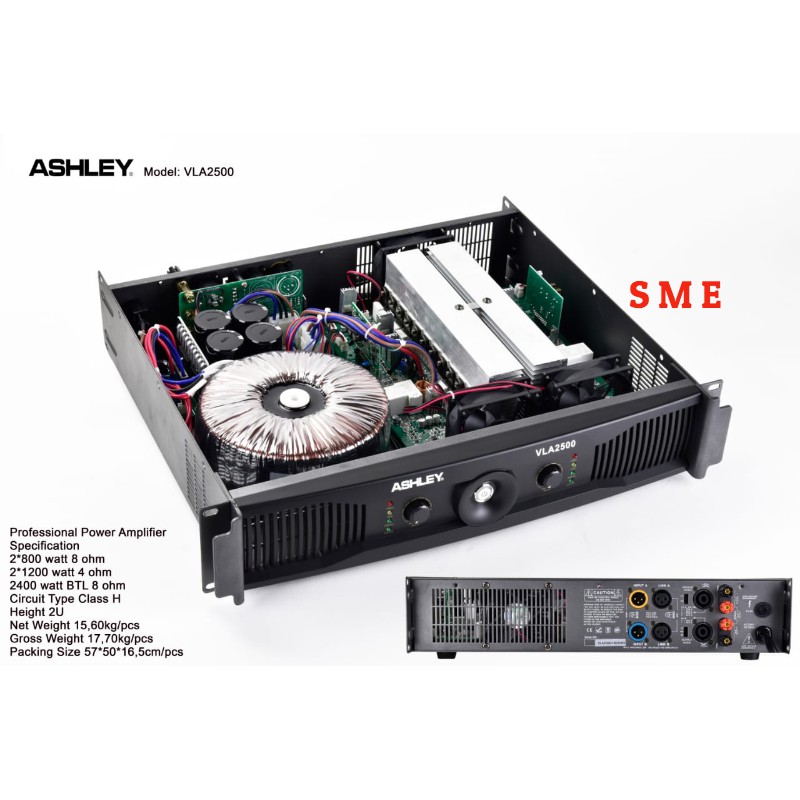 POWER AMPLIFIER ASHLEY KING VLA2500