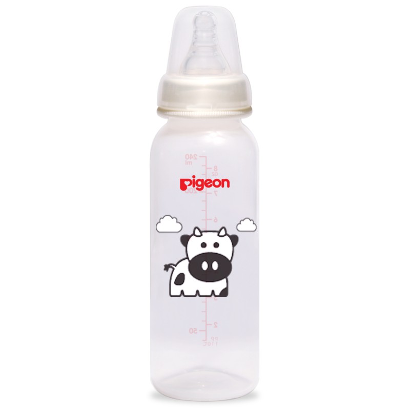 Pigeon PP RP Botol Susu SLIM NECK with Peristaltic Nipple 240ml