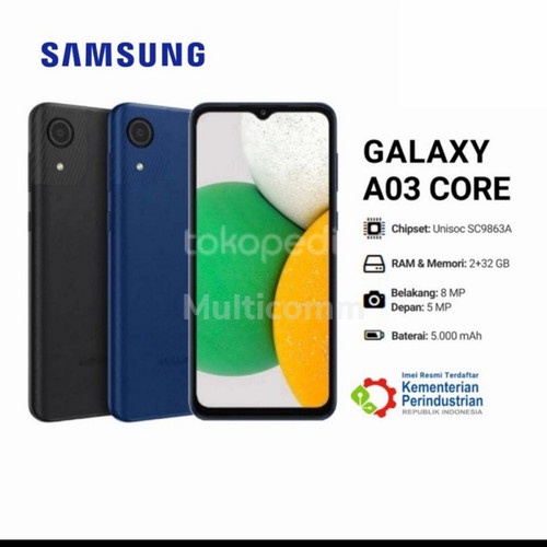 Samsung Galaxy A03 Core 32 GB Garansi Resmi SEIN | Hp Harga Murah Baru Awet Ps Store