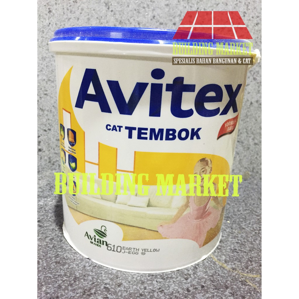  CAT  AVIAN BRANDS CAT  TEMBOK AVITEX INTERIOR READY MIX 5 KG 