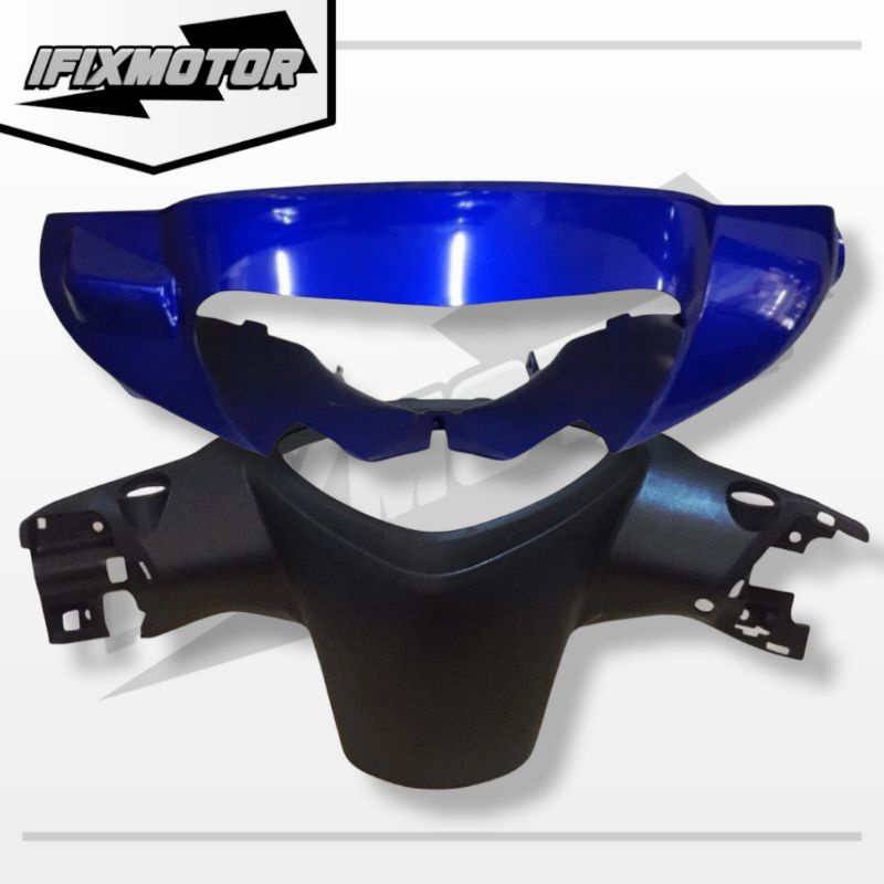 Batok Set Mio Lama Sporty Biru - Batok depan belakang Mio Sporty Biru
