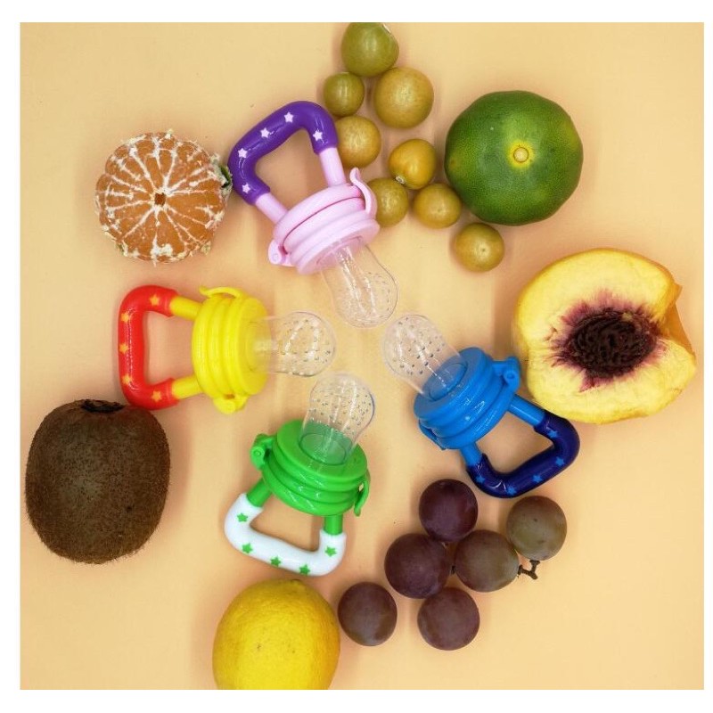 Empeng dot Buah Bayi silikon Nipple Teethering Fruit Pacifier Baby Silicon import