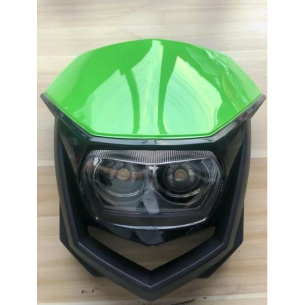 Lampu Depan Refektor KLX LED Supermoto