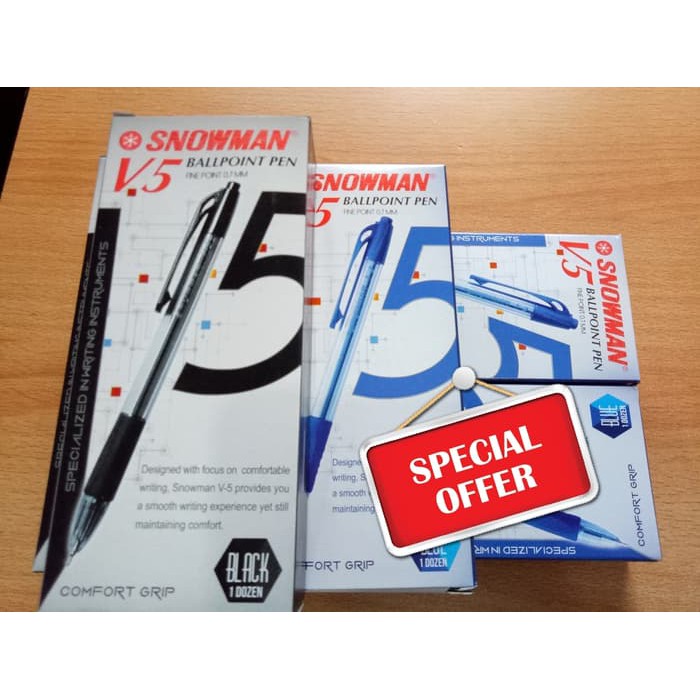 

Pulpen SNOWMAN V5 Lusinan