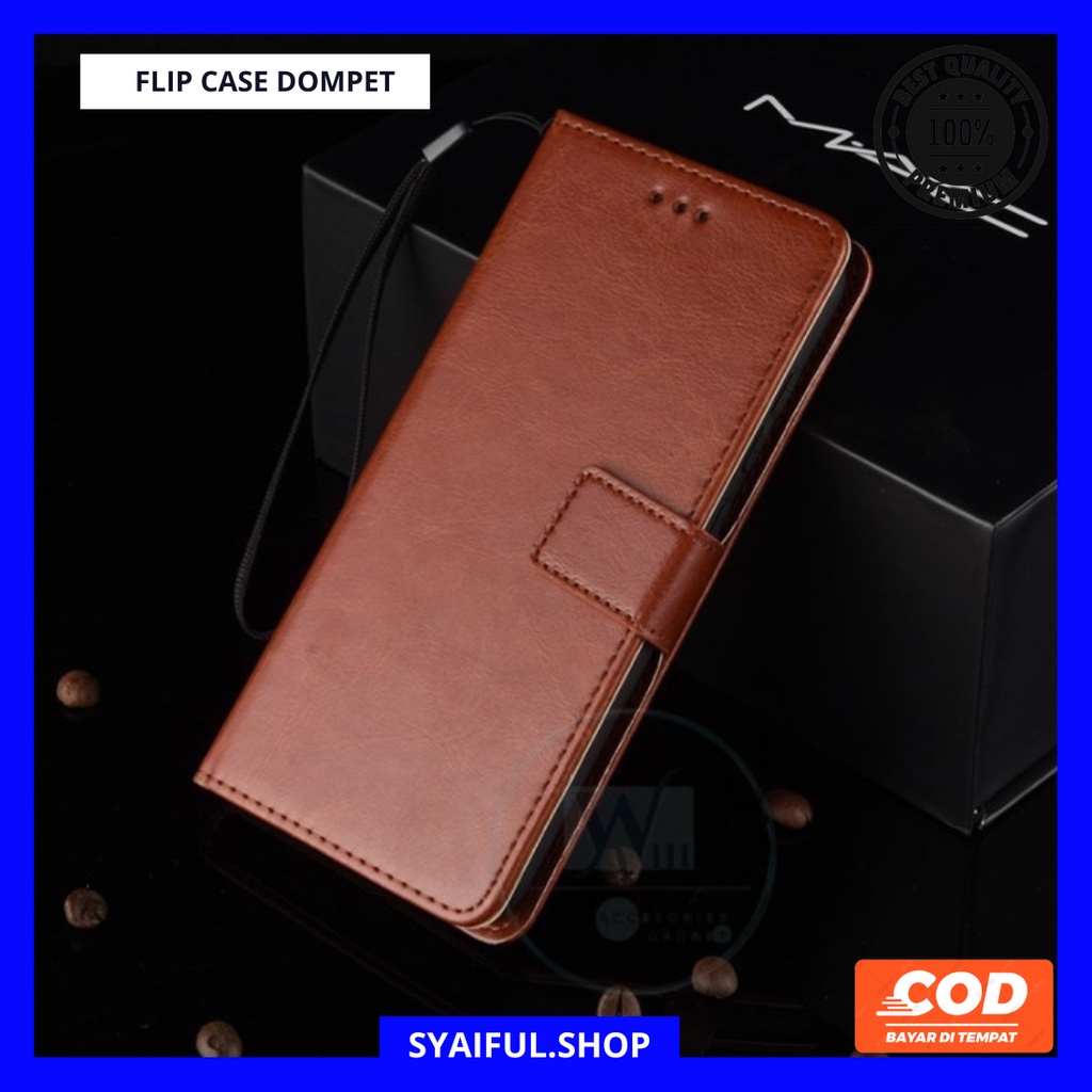 FLIP DOMPET VIVO V23 5G LEATHER CASE KARTU FLIPCOVER