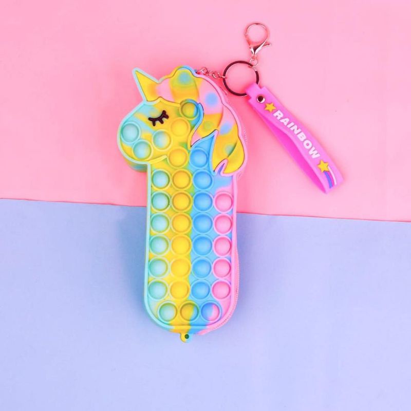 TEMPAT PENSIL POP IT ANAK MURAH KOTAK PENSIL POP IT JELLY IMPOR