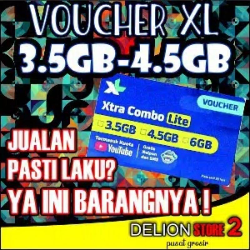 voucher XL 3,5gb combo lite