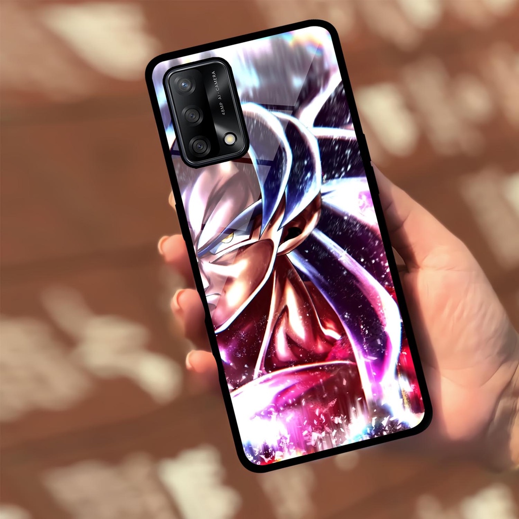 Case Glossy Oppo A74 | A95 Casing Kilau Hp Oppo | Pelindung Hp | Motif Anime Dragon Ball