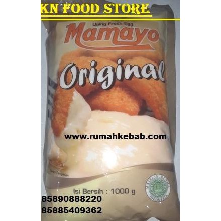 

PROMO ENAK Mayones Mamayo Kemasan 1 Kg /Mayones/ Mayones Mamayo / 1Kg Terlaris