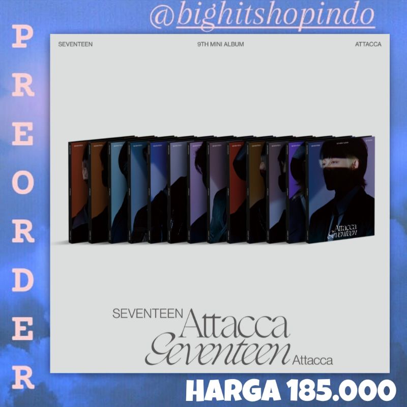 [PO/DP] SEVENTEEN - 9th Mini Album [Attacca] (CARAT ver.) // ALBUM SEVENTEEN ATTACCA ALBUM