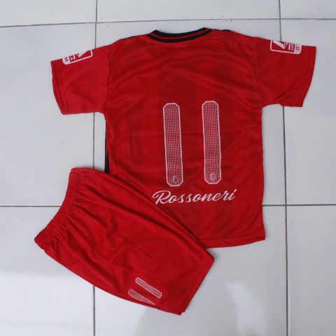 Jersey bola anak/setelan bola/baju bola anak bisa sablon nama