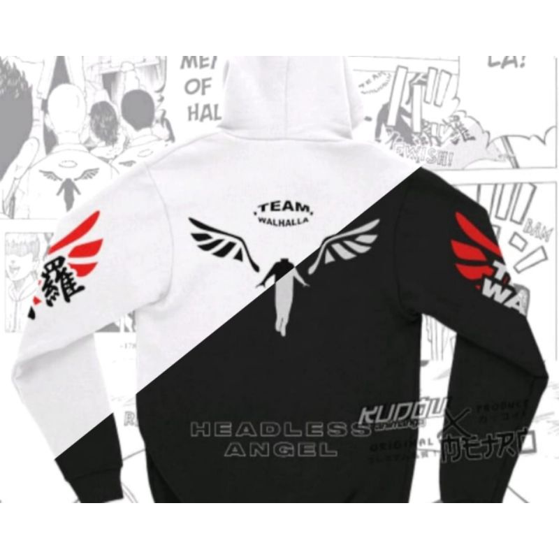 Jaket Hoodie Valhalla Team Tokyo Revenger