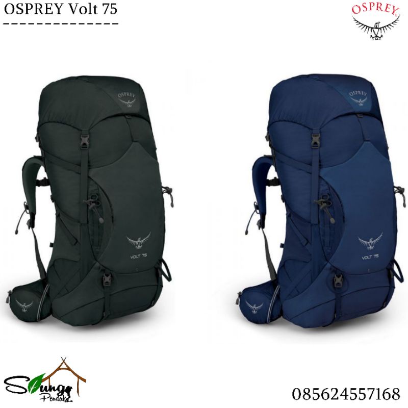 Tas Gunung / Carrier Osprey Volt 75 Include Rain Cover Original Best Seller