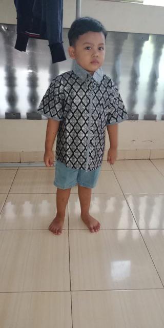 Kemeja Batik Katun Prada.bahan Lebih Tebal Tapi Adem Dan Serap Keringat