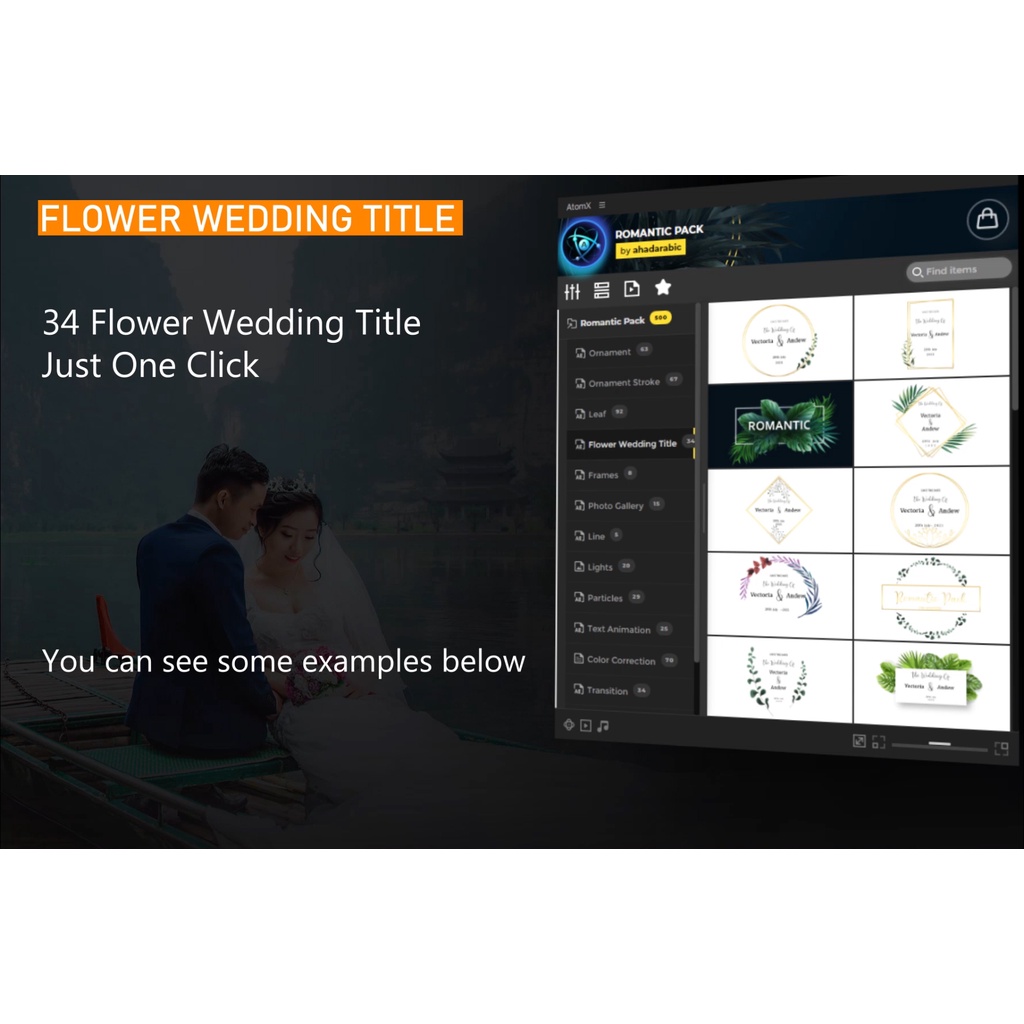 Atomx Romantic Pack V2 - After Effects Extension