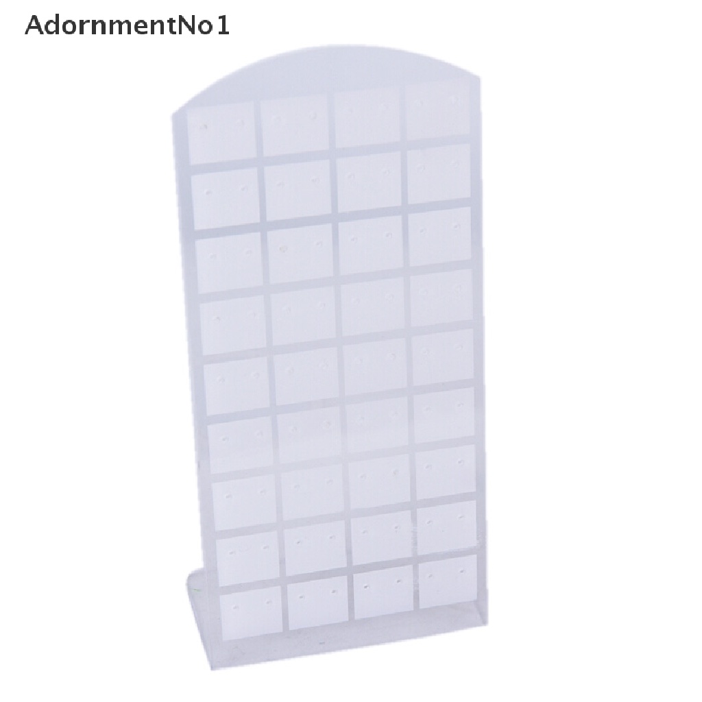 (AdornmentNo1) Stand Display / Organizer Anting 24 / 48 / 72 Lubang Bahan Plastik