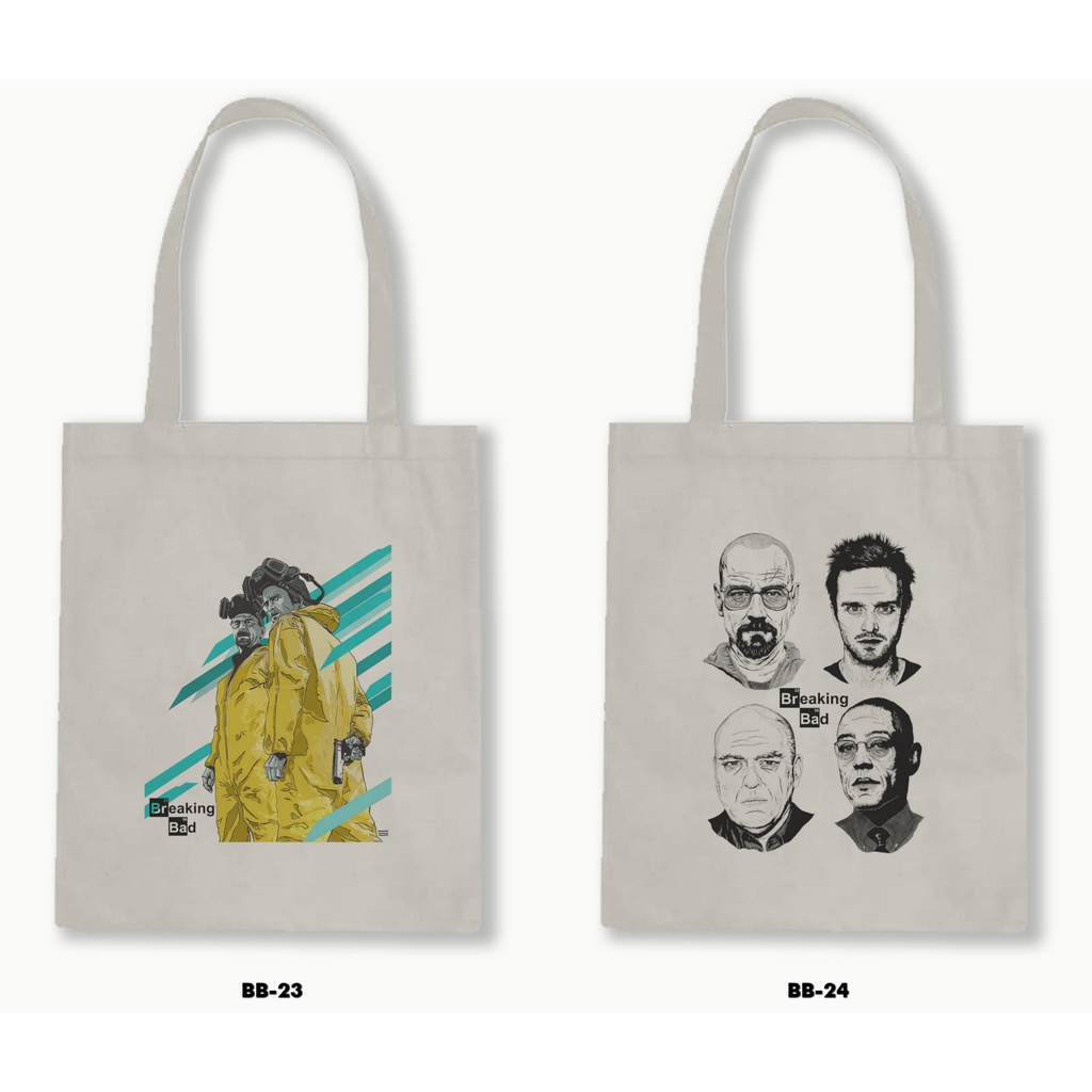 TOTE BAG BLACU - BREAKING BAD 02
