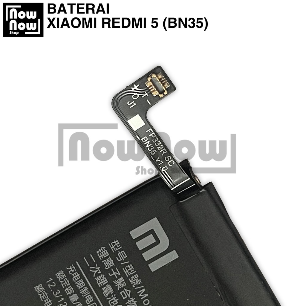 Baterai Xiaomi Redmi 5 BN35 BN 35 Original Batre Batrai Battery HP