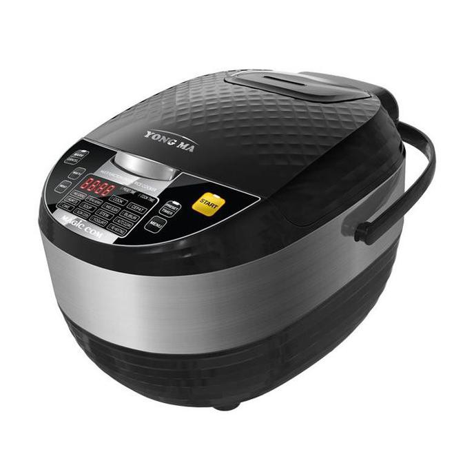 NEW / Magicom Yong Ma SMC 8027 Digital Rice Cooker / Magic Com YongMa - Black / BERKUALITAS