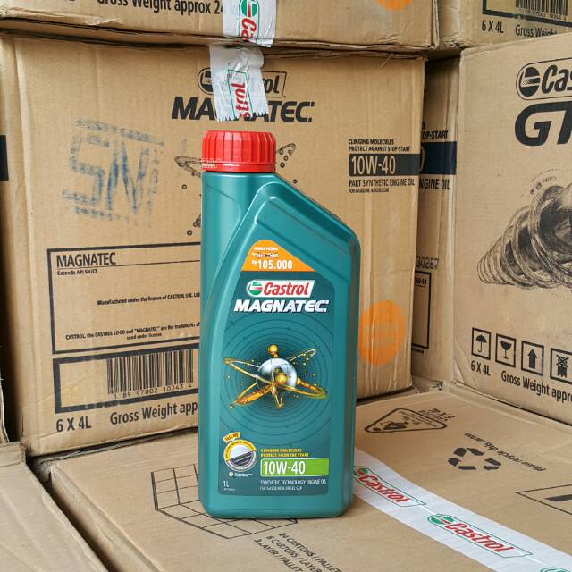 OLI MESIN MOBIL BENSIN CASTROL MAGNATEC 10W-40 1 LITER