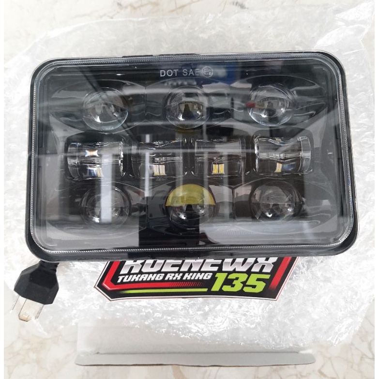 LAMPU DEPAN OVAL RX KING LED DYMAKER-DYMAKER SAJA