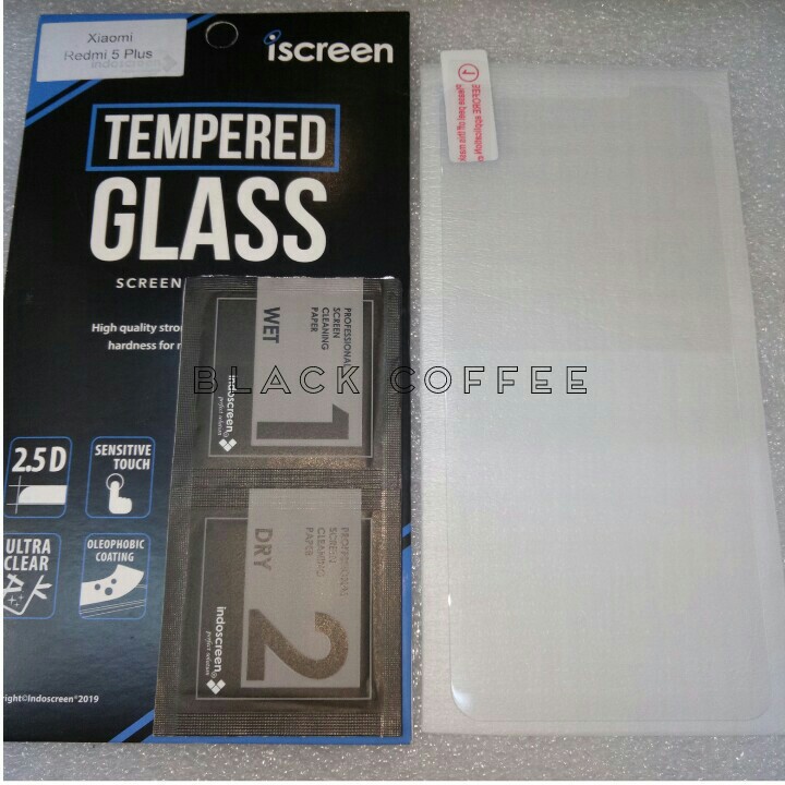 Tempered glass xiaomi redmi 5 plus tempered glass iScreen bening