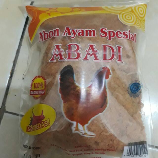 

Abon Ayam Asli Rasa Pedas