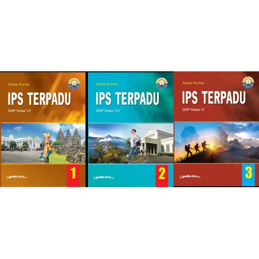 Buku IPS Terpadu kelas 7 - 9 | Penerbit Yudhistira