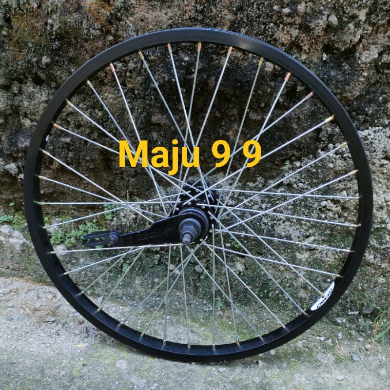 Velg Belakang BMX Wheelset Hub Sepeda BMX 20 inch Rem Torpedo Belakang BMX Alloy