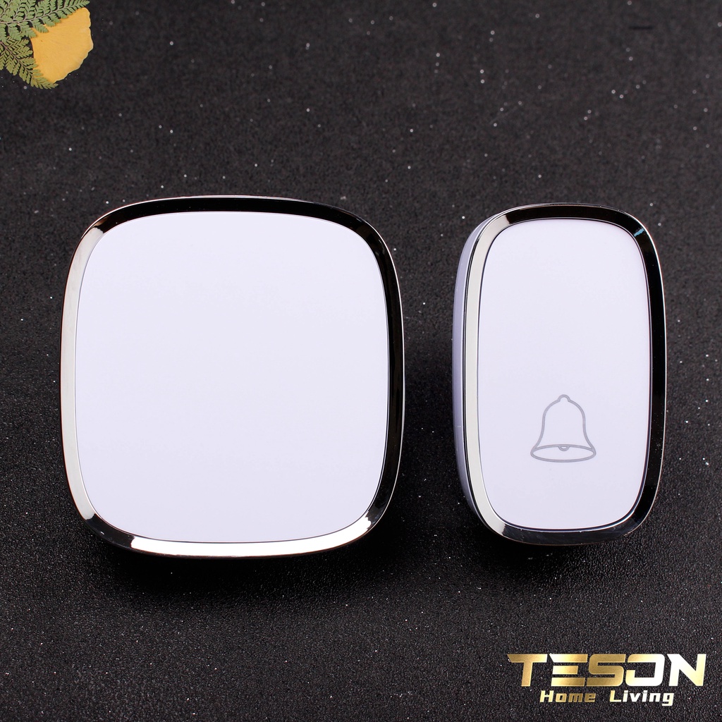 Bel Pintu Rumah Wireless 1 Receiver Door Bell Waterproof IP44