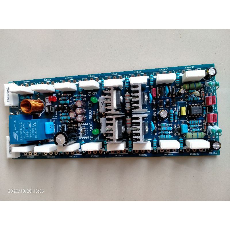 driver SOCL 506 TEF doubel protektor spiker PCB dual layer