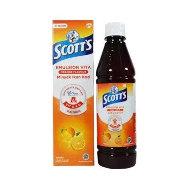 Minyak Ikan Multivitamin Anak SCOTT'S EMULSION