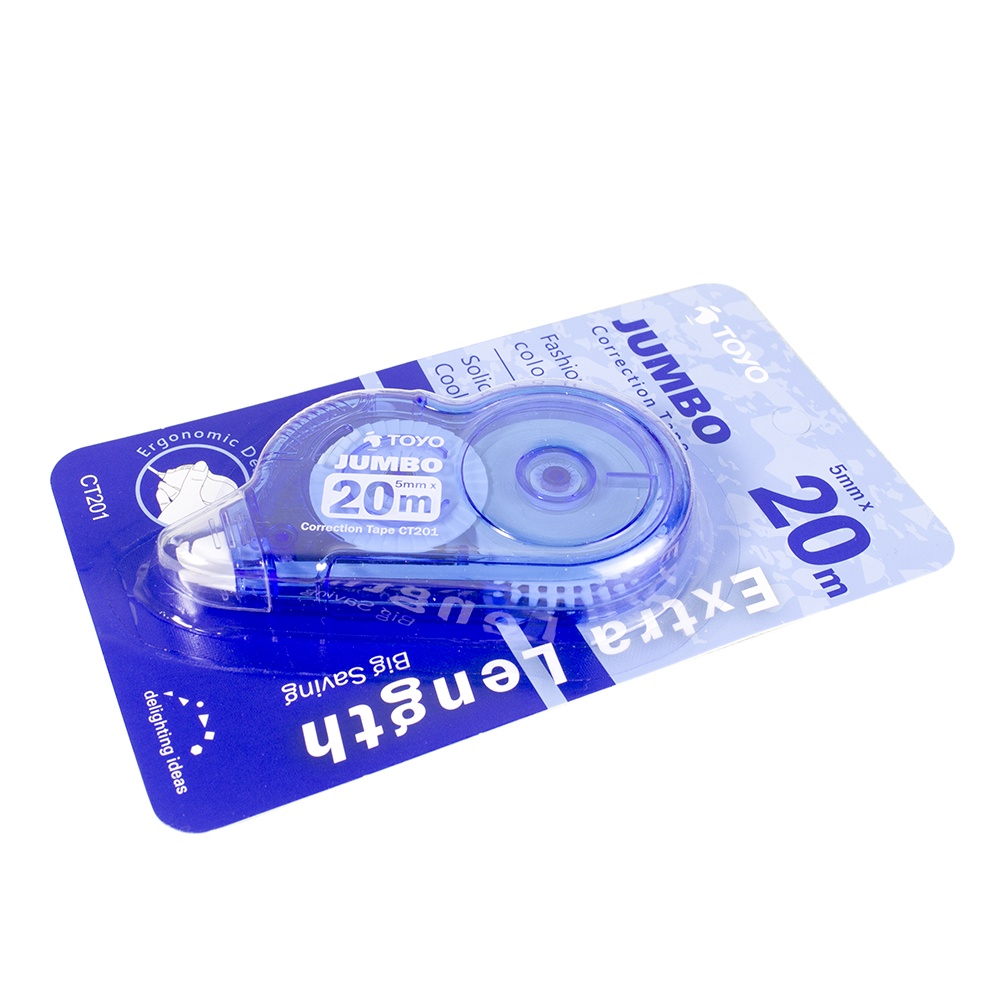 TOYO Tipex Kertas / Correction Tape 5mm x 20 Meter CT201