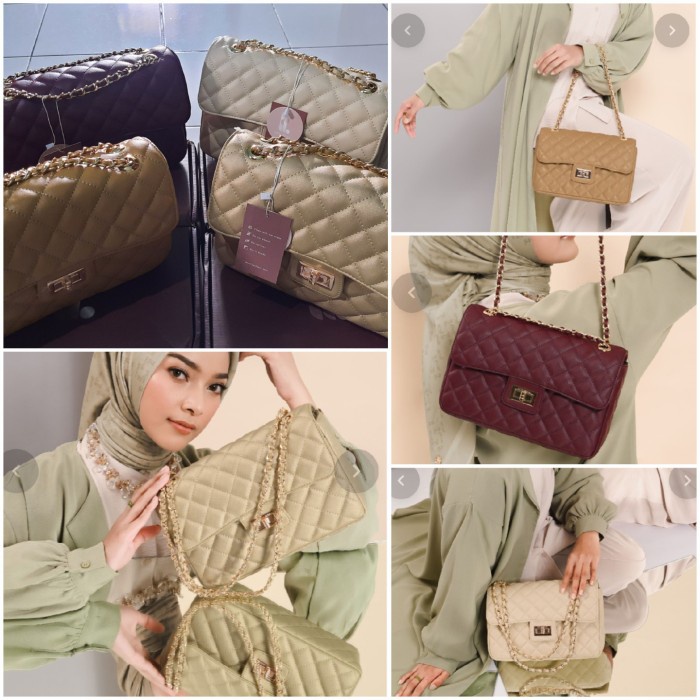 Boston Classic Bag By Local.Id - Gold Cuci Gudang