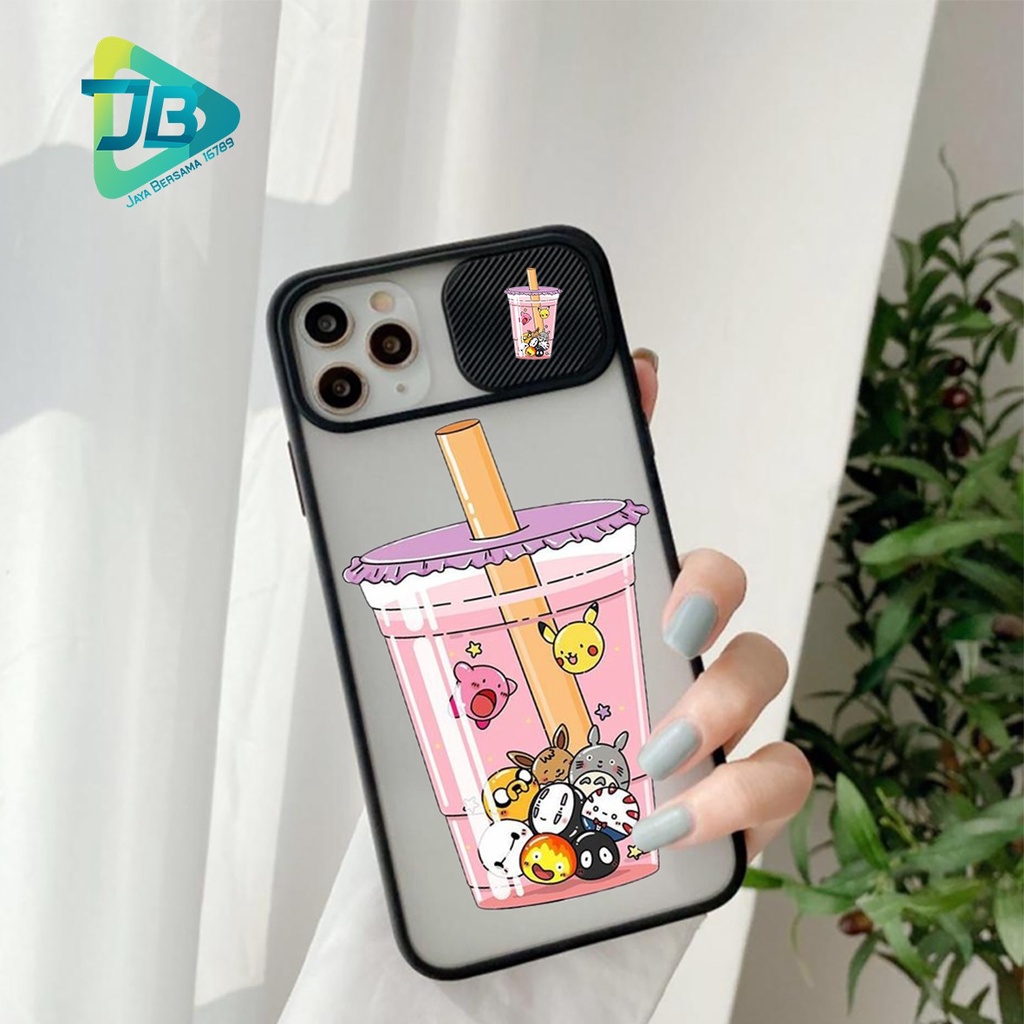 SOFTCASE SLIDE KAMERA BOBA OPPO VIVO SAMSUNG XIAOMI REALME IPHONE ALL TYPE JB4968