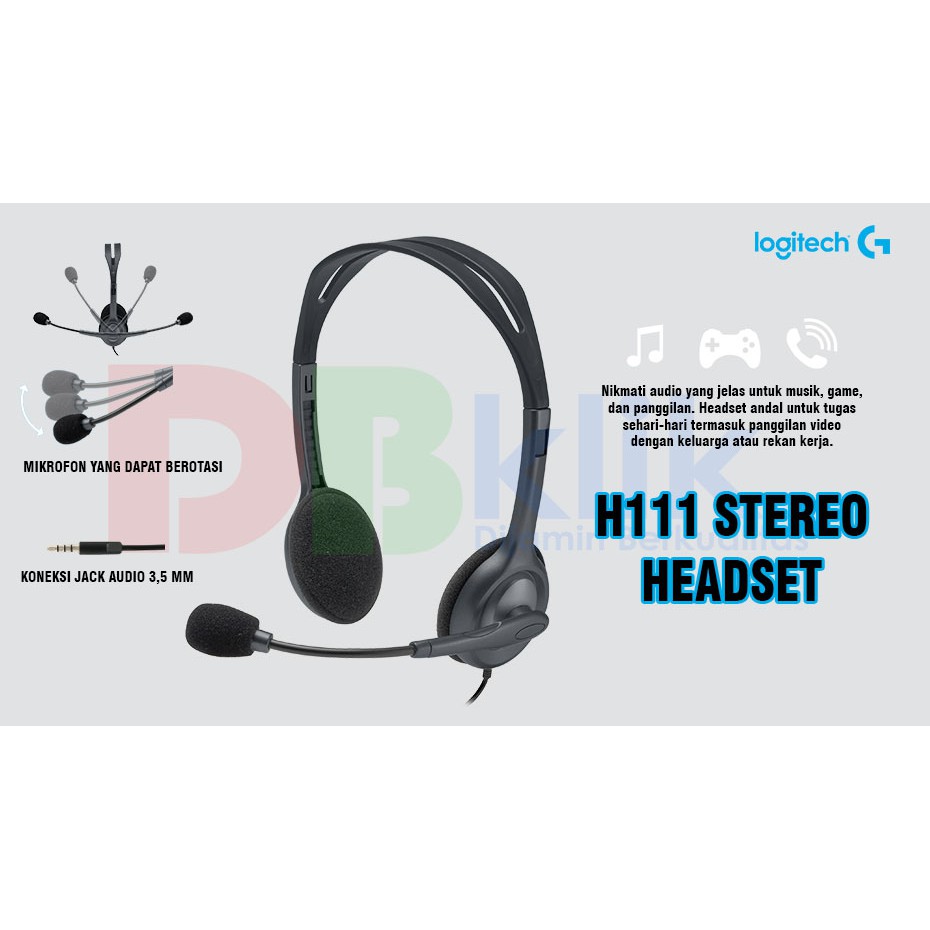 Headset Logitech H111