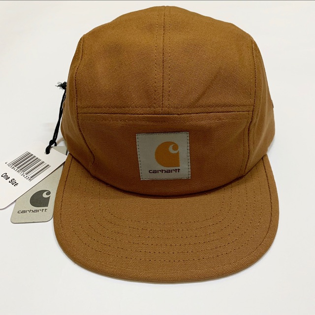 Topi Carhartt WIP Backley 5-Panel Cap in Hamilton Brown Original