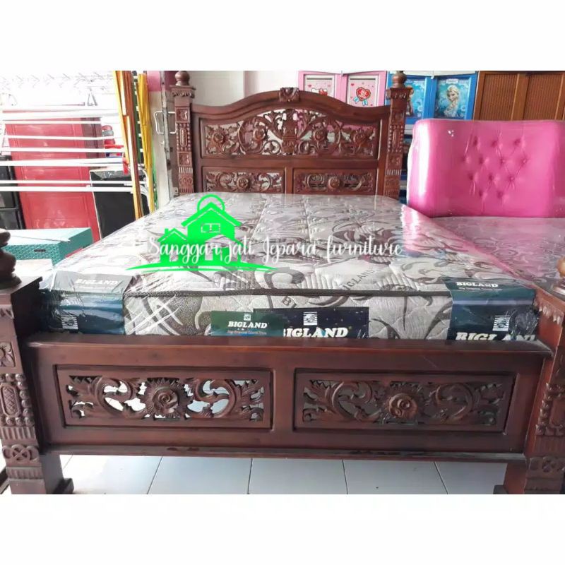 dipan  kayu jati rahwana