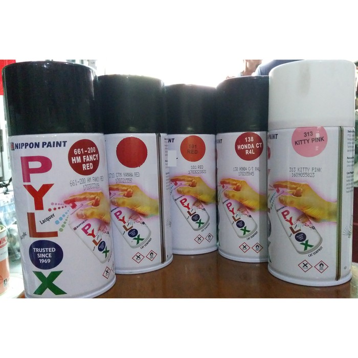 

Cat Semprot Pylox No 313 Warna Kitty Pink